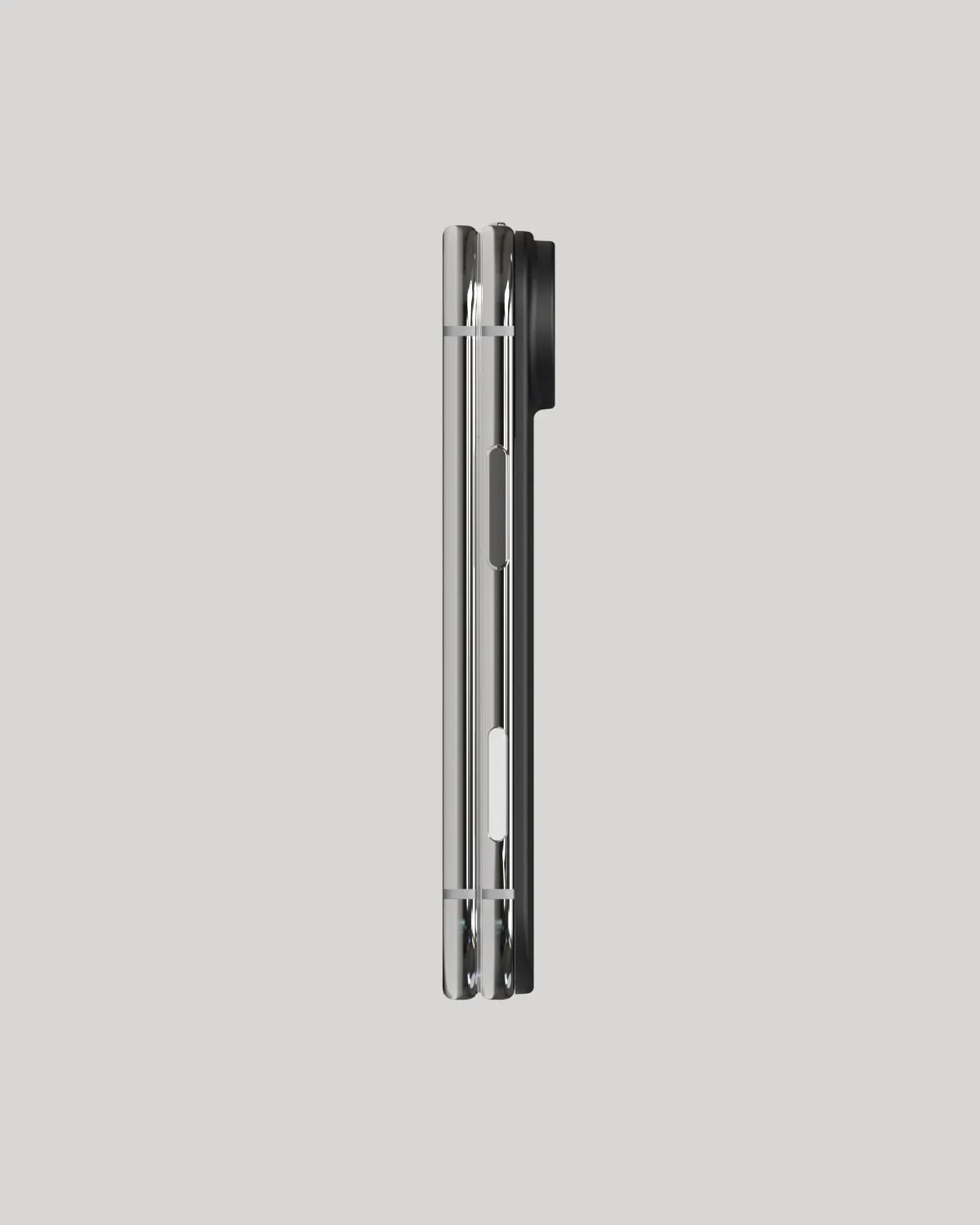 Nudient Slice Case cover iPhone Duo Ink Black MagSafe ultrasottile