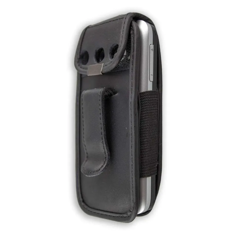 caseroxx Alcatel 2008G fodero pelle nero cintura