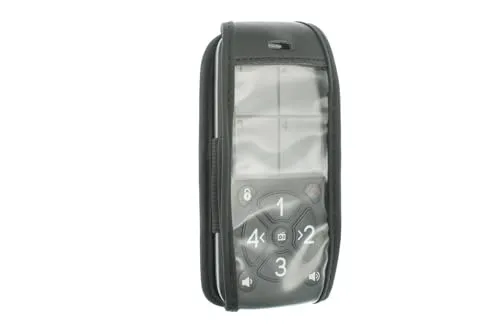 caseroxx Simvalley RX-800 custodia pelle nera finestra