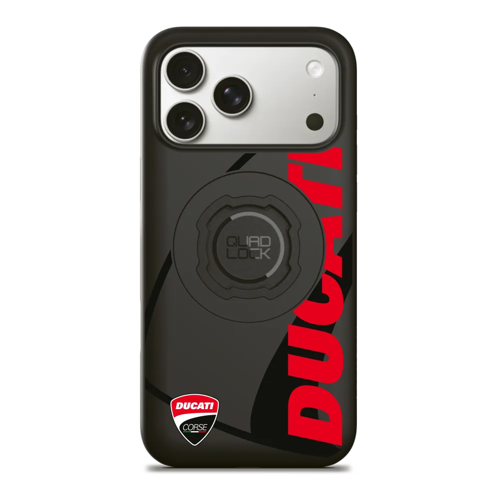 Quad Lock MAG Ducati Corse custodia iPhone protezione urti