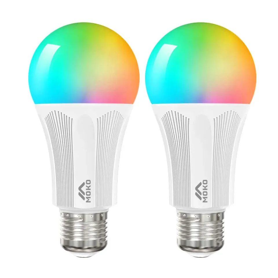 MoKo E14 lampadine LED smart RGB 2 pezzi 9W