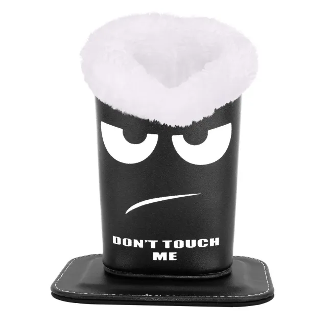 MoKo portaocchiali magnetico pelle Don't Touch Me