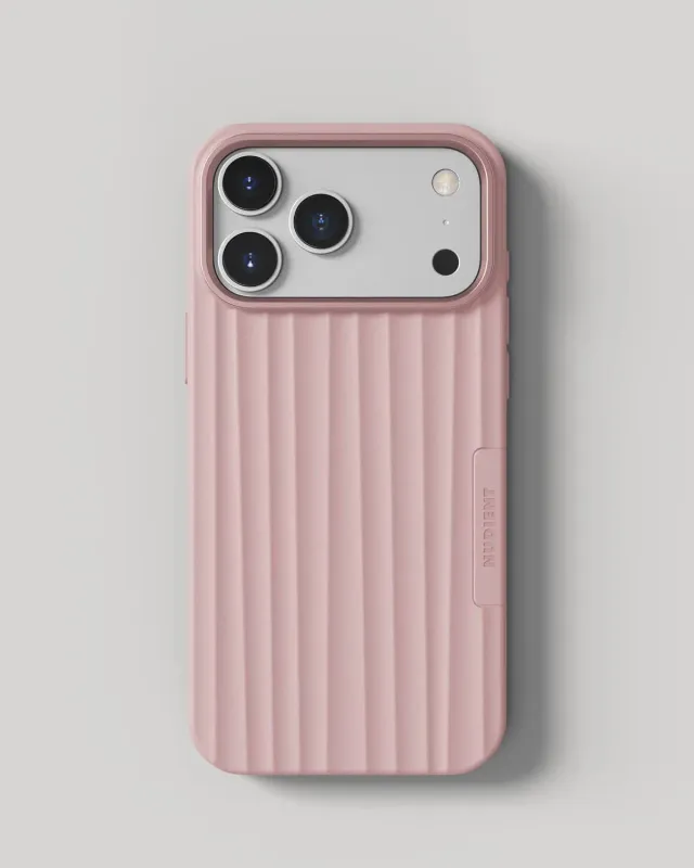 Nudient Bold Case iPhone 17 Pro Max cover Dusk Pink MagSafe