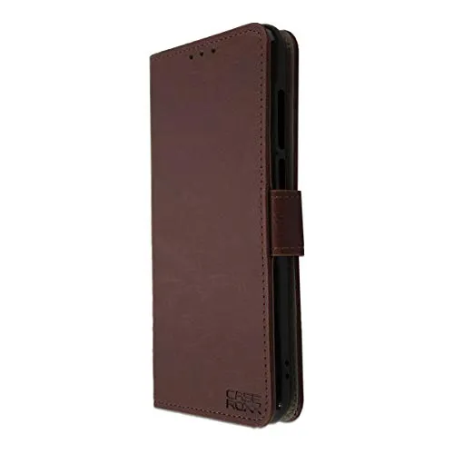 caseroxx Bookstyle Ulefone Power 6 custodia portafoglio marrone