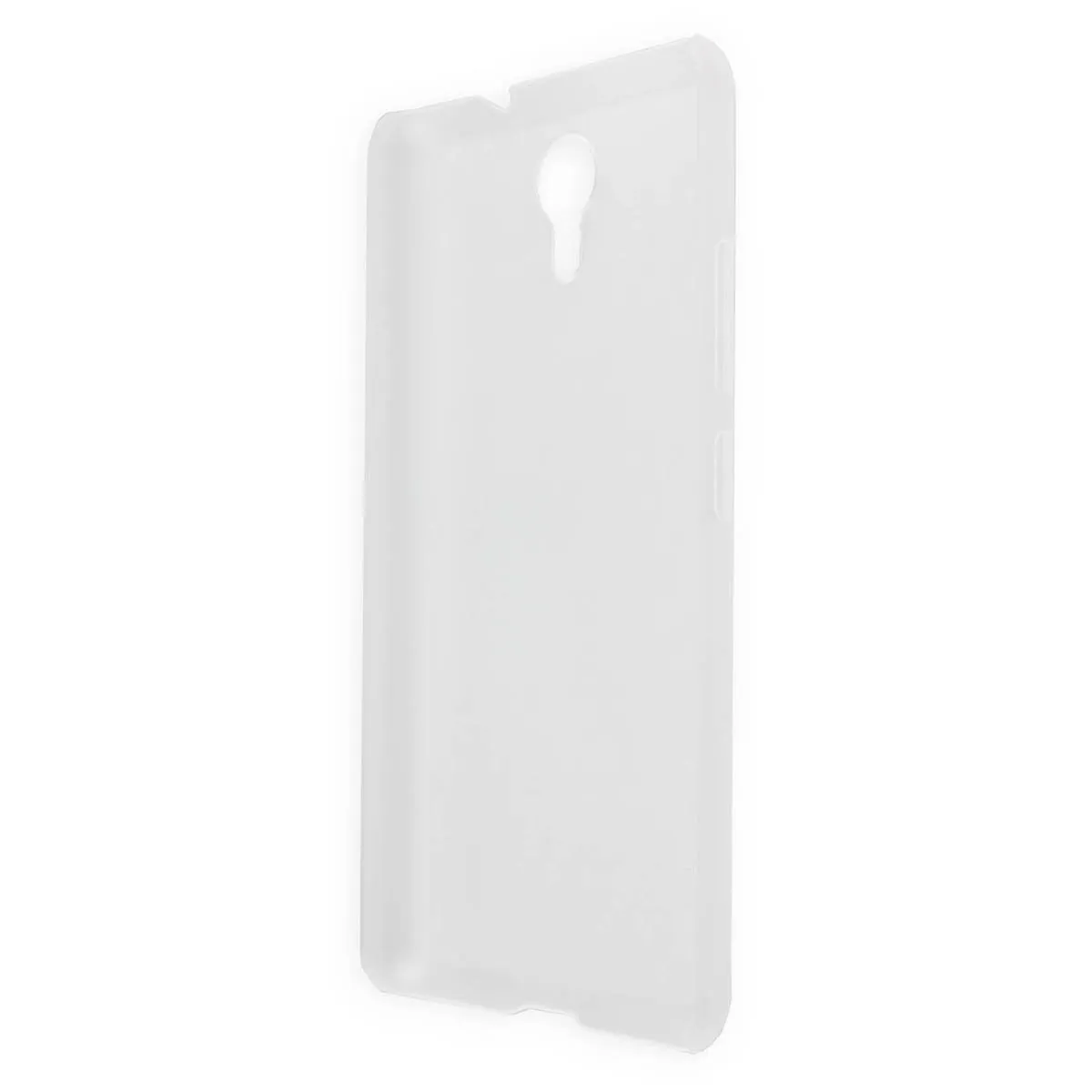caseroxx TPU custodia Ulefone Power bianco trasparente slim