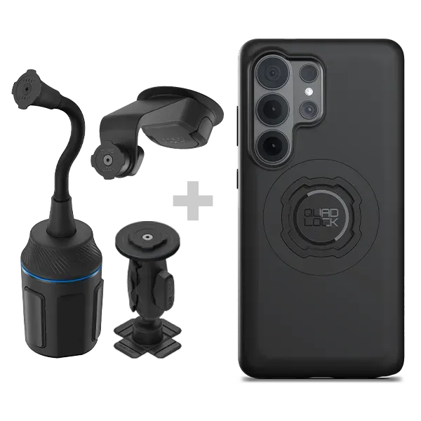 Quad Lock Kit auto elettrica Galaxy MAG parabrezza