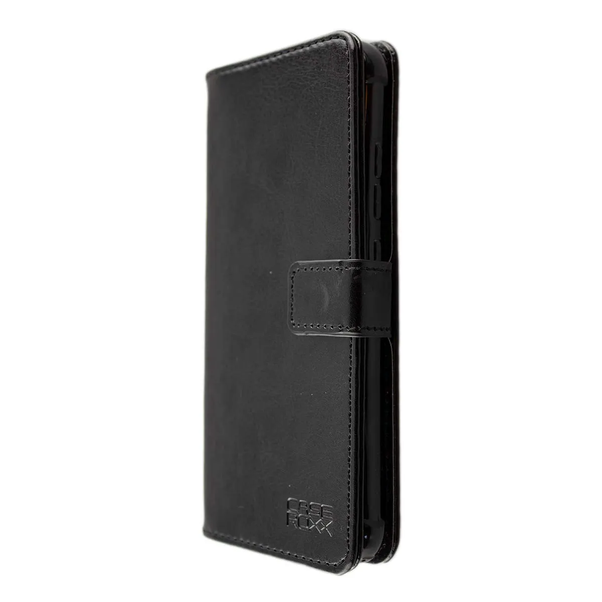 caseroxx Bookstyle Custodia Gigaset GS3 Nera Portacarte