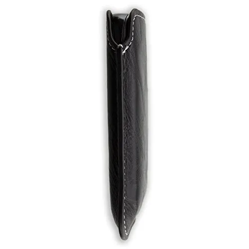 caseroxx Nokia Asha 300 tasca Business finta pelle nero