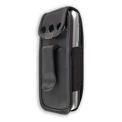 caseroxx Alcatel 2008G fodero pelle nero cintura
