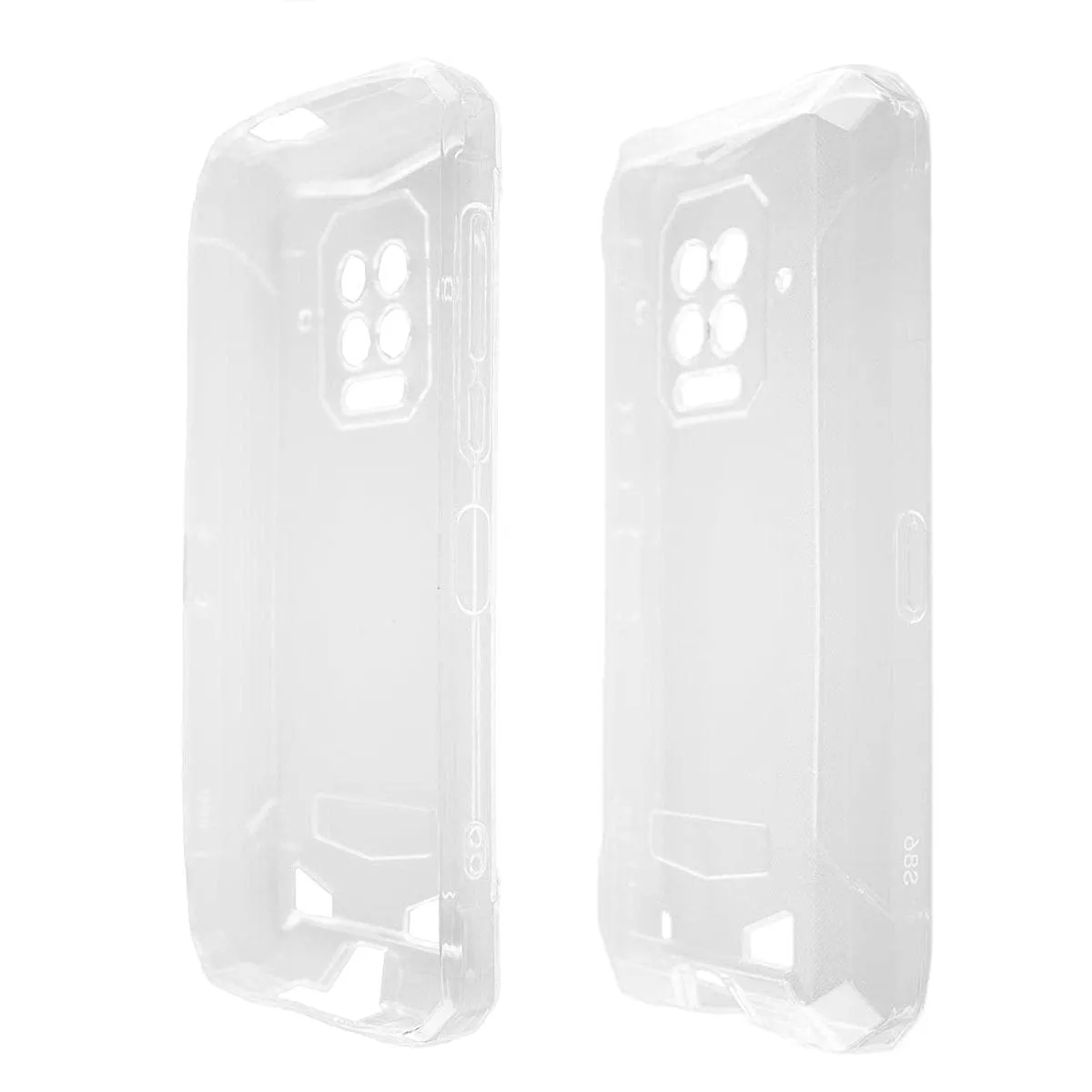 caseroxx TPU Cover Doogee S86 Pro Nera antiurto