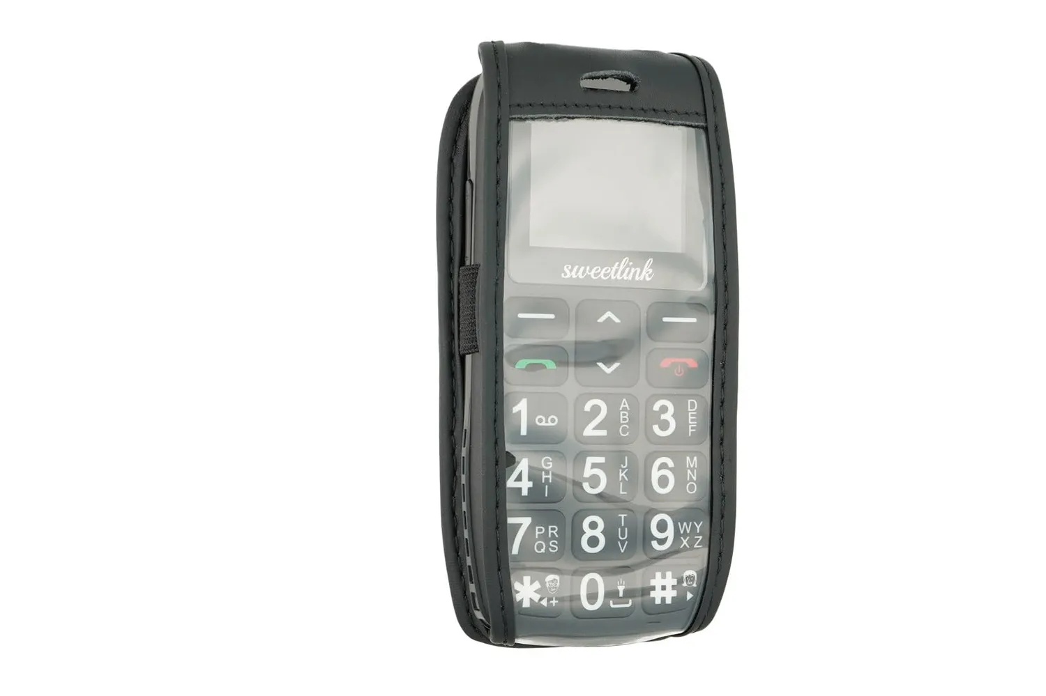 caseroxx SweetLink S1 Plus custodia pelle con clip