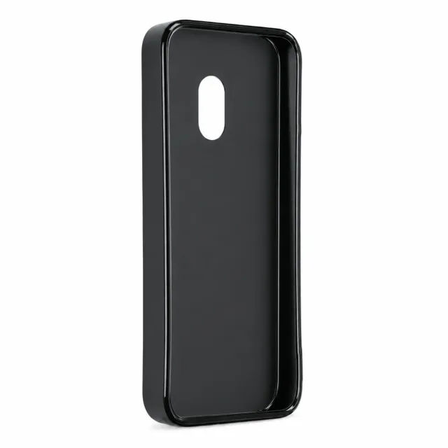 caseroxx per Nokia 235 215 220 4G cover TPU nera 2024
