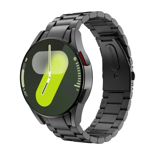 MoKo Cinturino Galaxy Watch Nero Metallo Acciaio