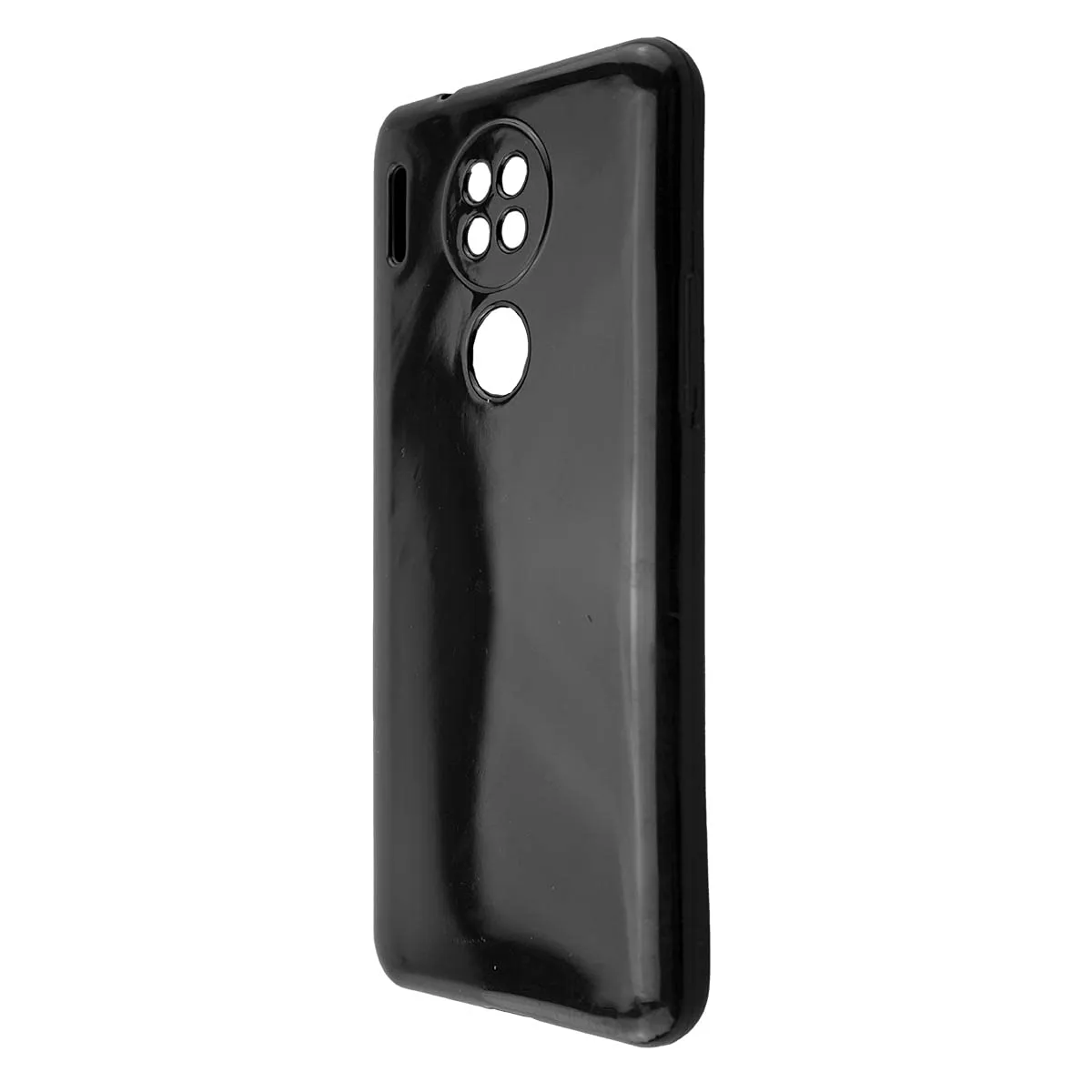 caseroxx Blackview A80 A80s cover TPU nera antiurto