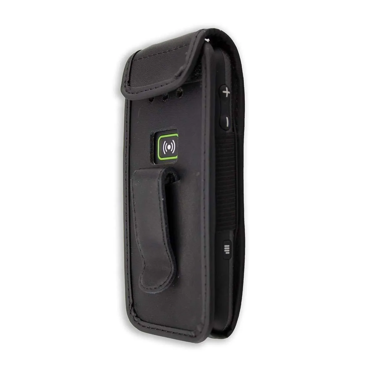 caseroxx Doro Secure 580 custodia pelle nera clip cintura