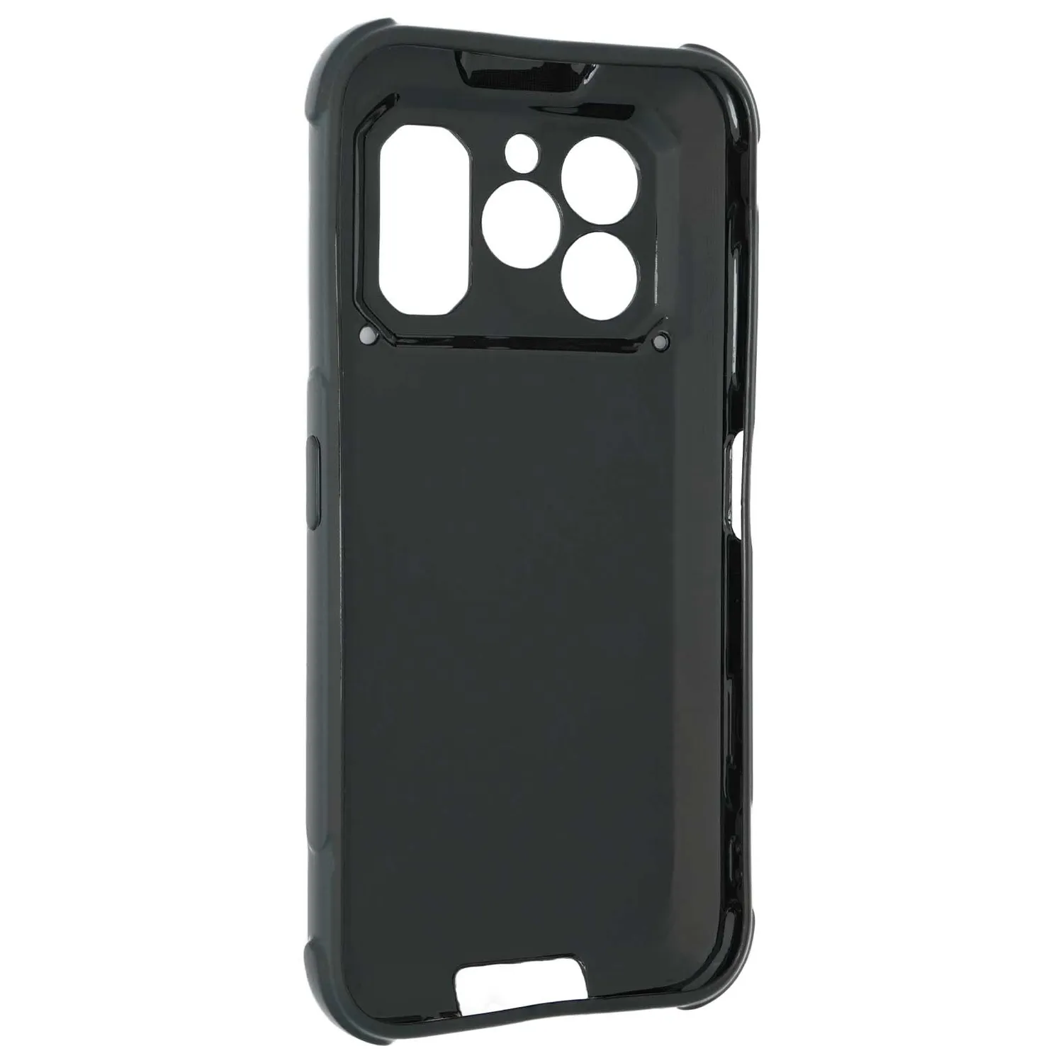 caseroxx RugOne Xever 8 Pro cover TPU nera antiscivolo