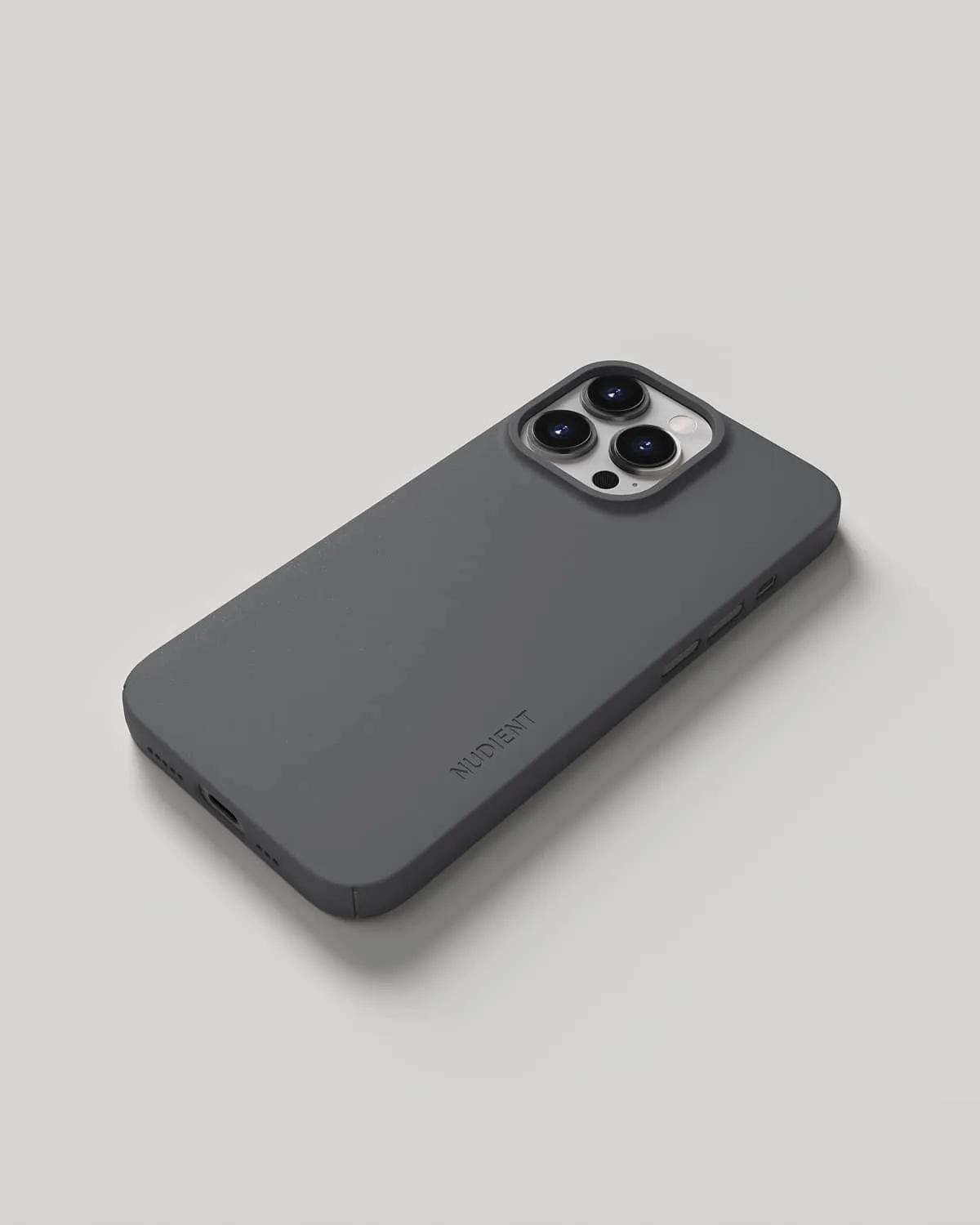 Nudient Thin Case custodia iPhone 13 Pro Ash Grey MagSafe