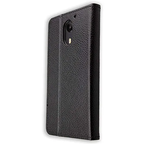 caseroxx Bookstyle UMi Plus Extreme custodia libro nero con stand