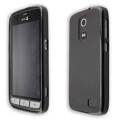 caseroxx Doro 8030/8031 cover TPU nero antiscivolo