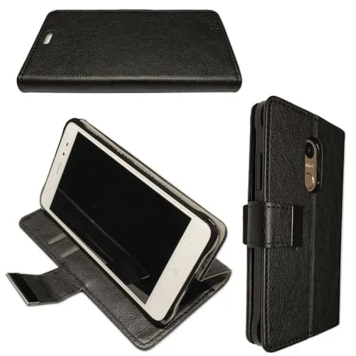 caseroxx Bookstyle Neffos X1 Lite custodia nero portacarte