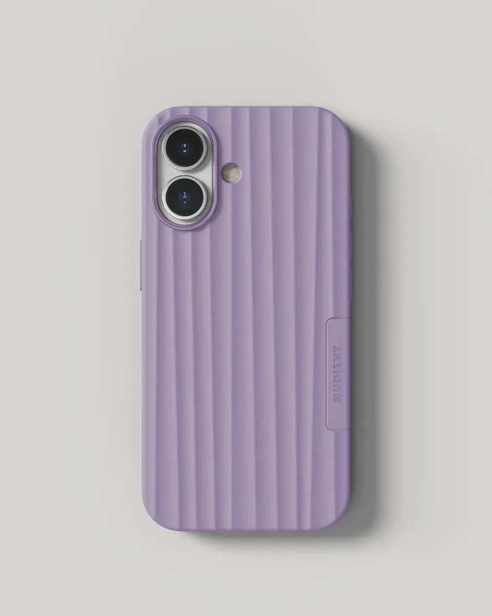 Nudient Bold Case custodia iPhone 17 viola MagSafe