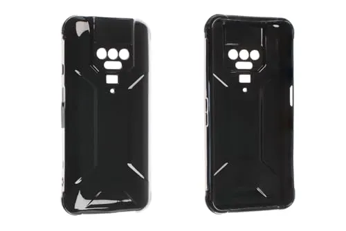 caseroxx TPU Custodia Cubot KingKong 8 nera antiurto