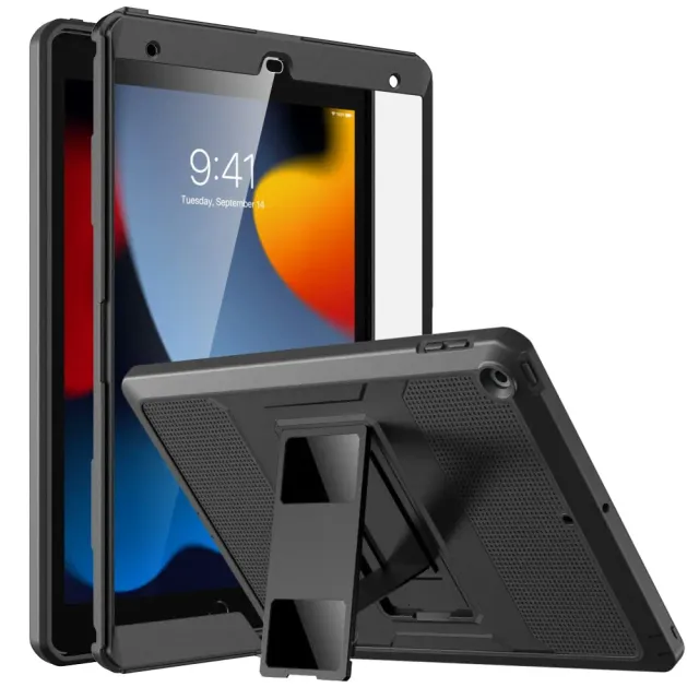 MoKo Cover iPad 10.2 9a/8a/7a Gen Antishock Nera Schermo