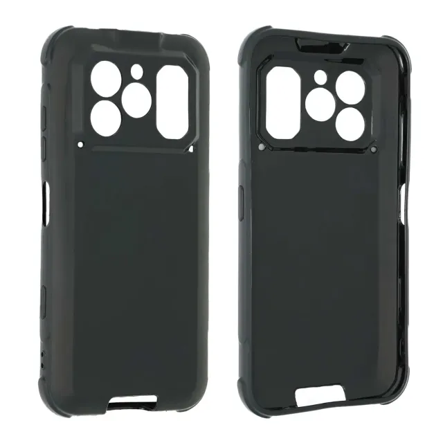 caseroxx RugOne Xever 8 Pro cover TPU nera antiscivolo