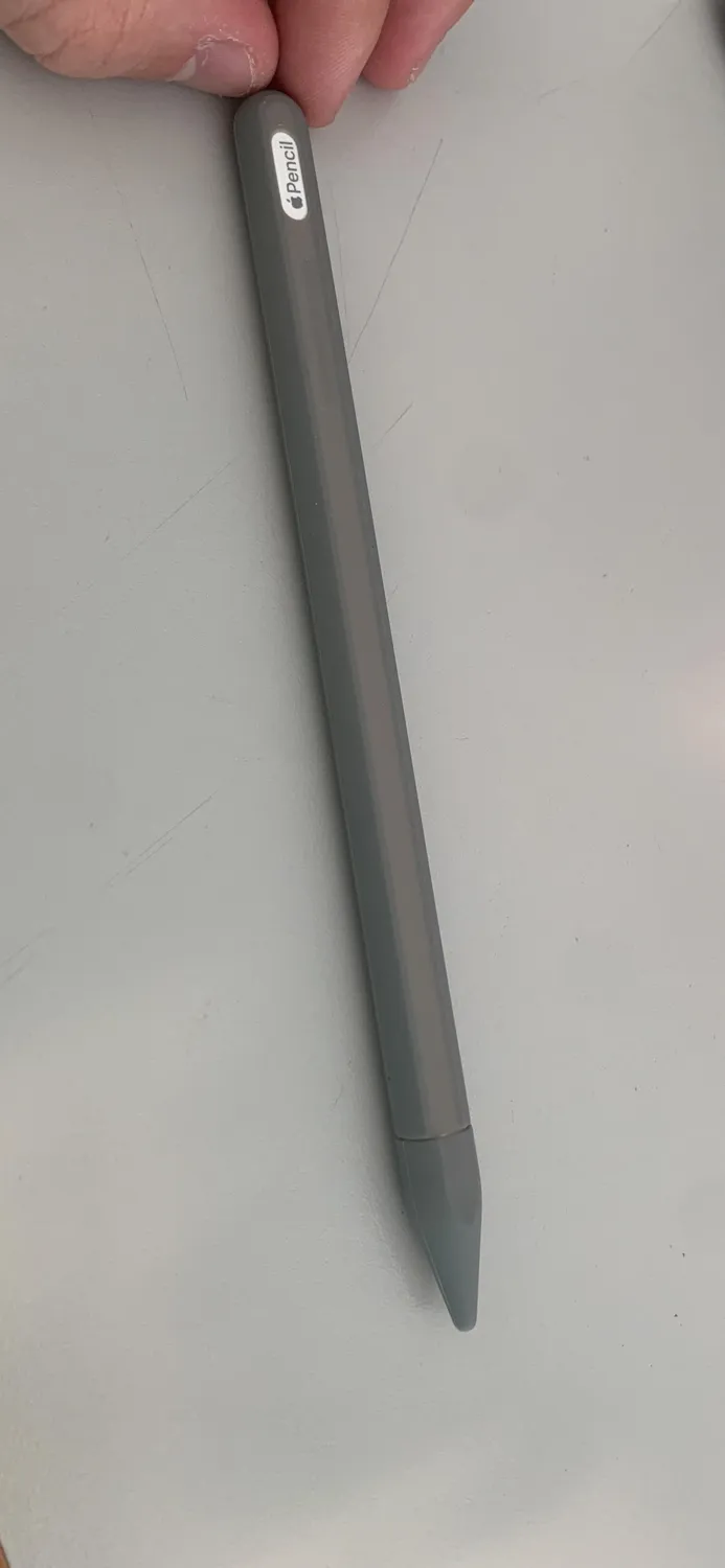 MoKo Cover Apple Pencil Pro/2 Custodia Silicone Nero Antigraffio