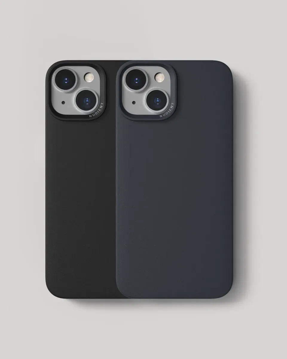 Nudient Thin Case cover iPhone 14 2 pezzi sottile