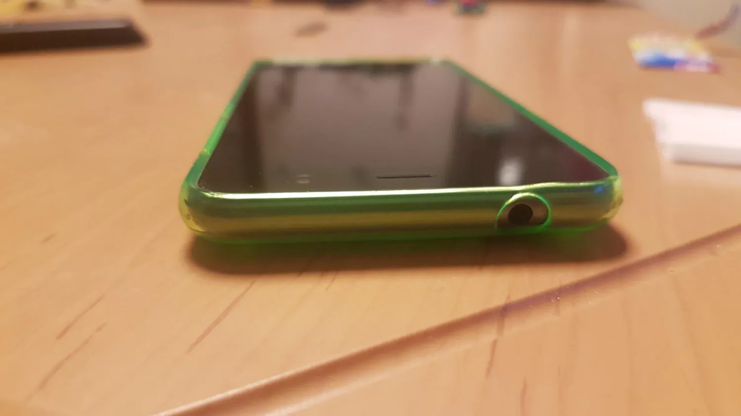 caseroxx TPU custodia Gigaset GS160 GS170 verde antiurto