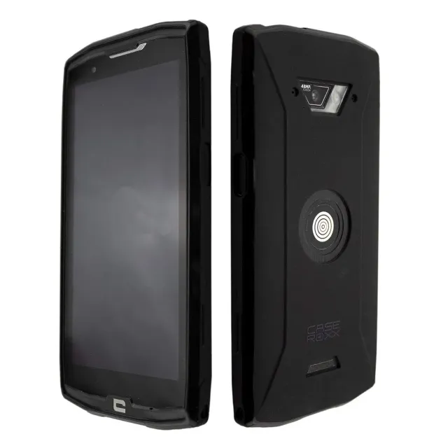 caseroxx Core-X4 custodia TPU nera antiurto