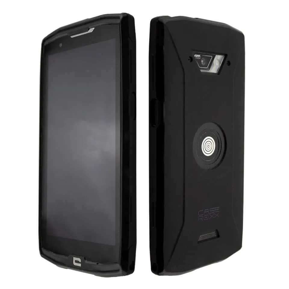 caseroxx Core-X4 custodia TPU nera antiurto