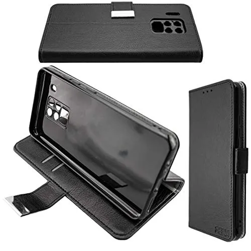 caseroxx Bookstyle custodia libro Oukitel C18 Pro nera magnetica