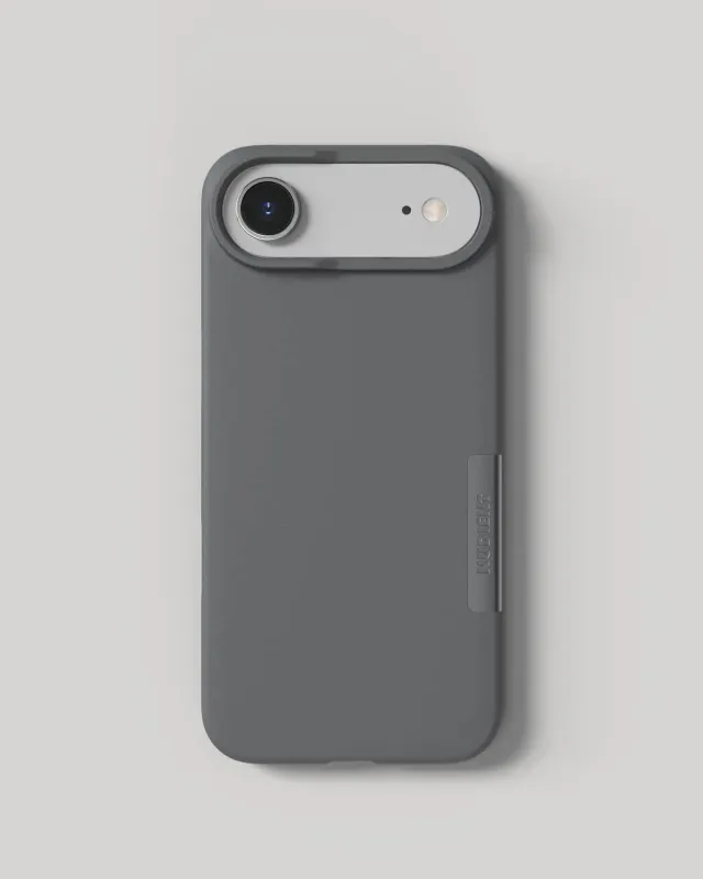 Nudient Thin Case iPhone Air cover grigia MagSafe sottile