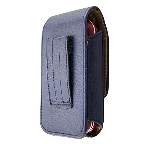caseroxx Doro 6060 6061 marsupio pelle azzurro cintura