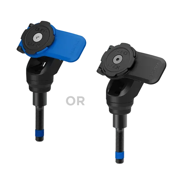 Quad Lock Handlebar Clamp Supporto smartphone moto con bullone