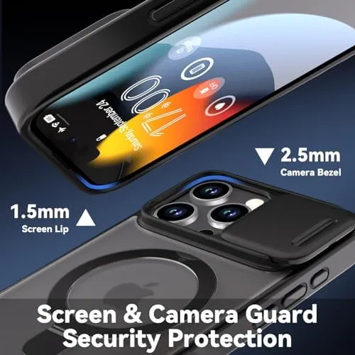 CloudValley iPhone 15 Pro Max cover magnetica MagSafe nera