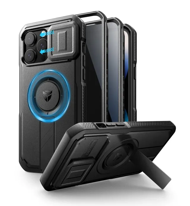 Dexnor iPhone 14 Pro Max cover privacy nera MagSafe