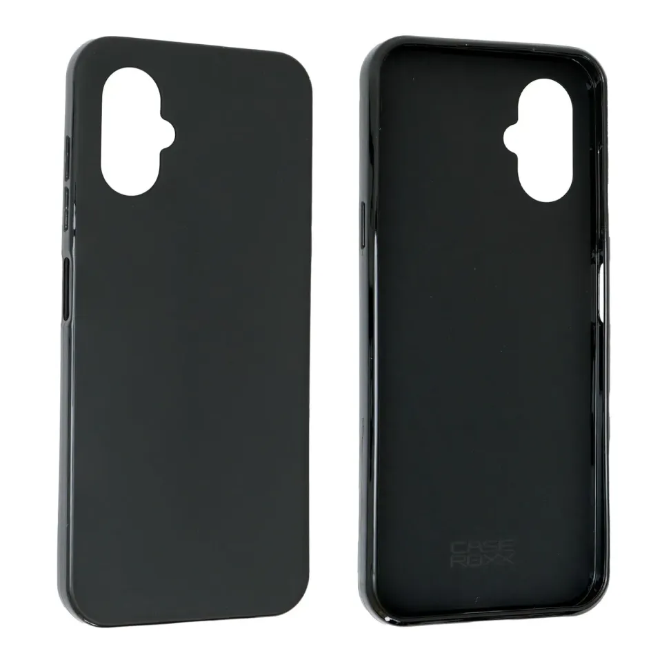 caseroxx TPU Custodia SPC Zeus 2 Pro nera antiurto
