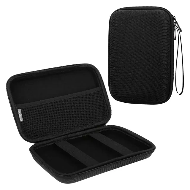 MoKo custodia GPS 7 pollici nera 18 cm imbottita