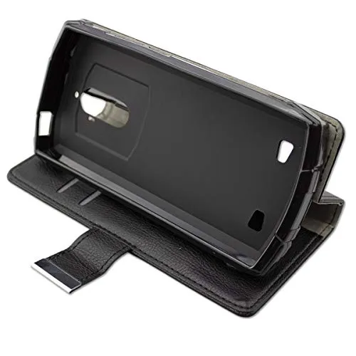 caseroxx Bookstyle Doogee S55 custodia portafoglio nero