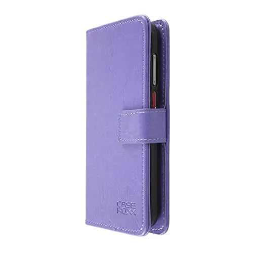 caseroxx Bookstyle PEAQ PSP 400 custodia lilla portafoglio