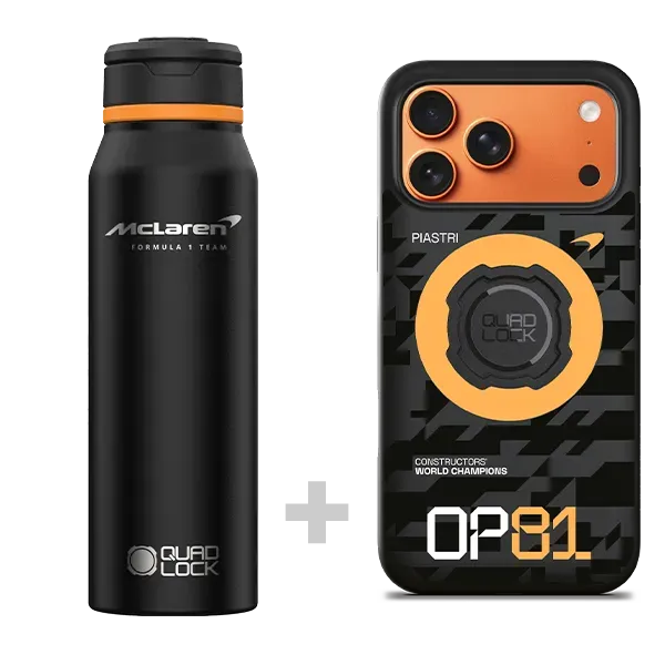 Quad Lock MAG Kit Borraccia Oscar Piastri termica