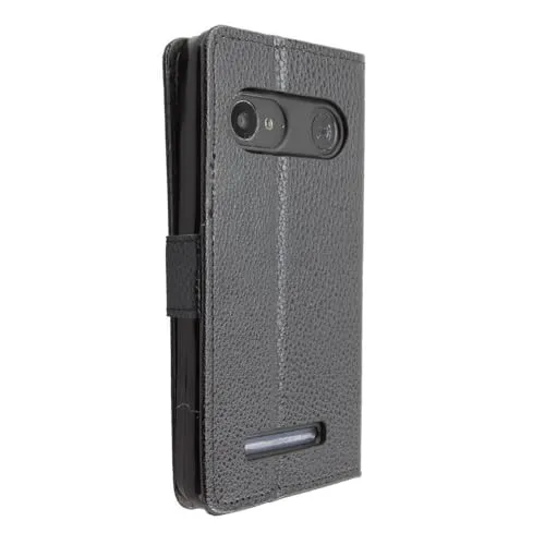 caseroxx Bookstyle Custodia a Libro Doro 8035 Nera