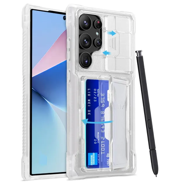 CloudValley Galaxy S24 Ultra Cover Portafoglio con Porta Carte