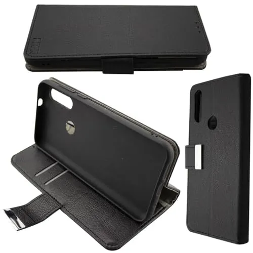 caseroxx Bookstyle custodia Oukitel C17 / C17 Pro nera libro
