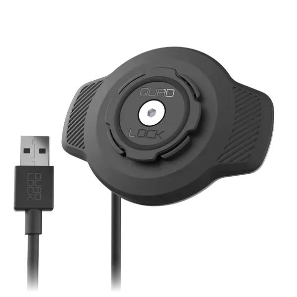 Quad Lock 360 Testa Caricabatterie Wireless USB IP67