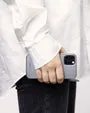 Nudient Transparent Case cover trasparente grip