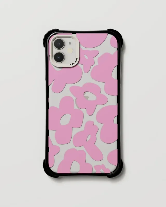 Nudient Form Bumpy Case cover rinforzata trasparente